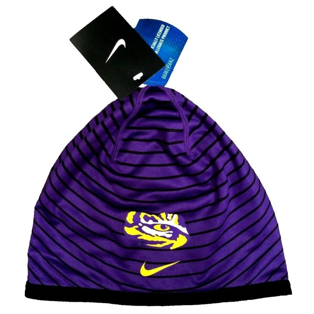 NIKE Louisiana State LSU Tigers Dri-Fit Beanie